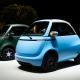 Microlino Lite is a compact electric city car with a range of 100-177 km and a rental price of €156 per month