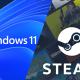 Steam in August: Windows 11 topped 50% for the first time, mobile RTX 4060 in second place, players move to 16GB