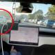 Tesla suddenly swerved into oncoming lane as driver praises autonomous driving on video