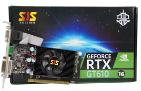 AliExpress sells an absurd GeForce RTX GT610 graphics card - something in the name is clearly superfluous