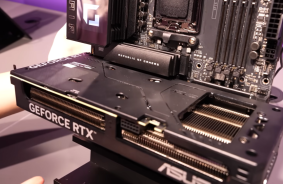 Asus and MSI offer convenient mechanisms for removing graphics cards from motherboards