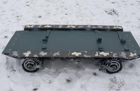 Brave1 has developed FoxTac ─ a remotely operated transporter for evacuating wounded from the battlefield