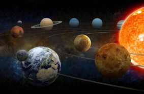 Much larger than thought. New calculations show that the boundaries of the solar system need to be expanded