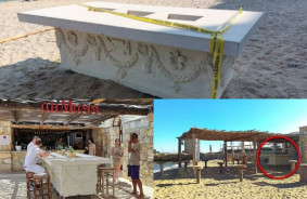 Replaced the bar: a precious Roman sarcophagus accidentally found on a beach in Bulgaria