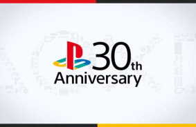 Sony likely showed off the PS5 Pro design on a banner for the 30th anniversary of PlayStation