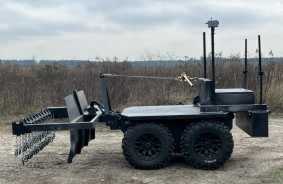 Ukrainian developers have created Ratel Deminer - a machine for remote demining