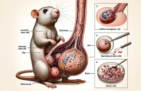 A scientific journal illustrated the article with an artificial intelligence-generated rat "with a disproportionately large sex organ"