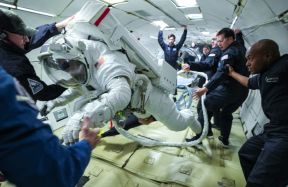 Collins Aerospace tested NASA's new spacesuit in microgravity conditions