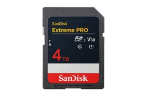 Western Digital unveils 4TB SanDisk SD card with NAND - on sale from 2025