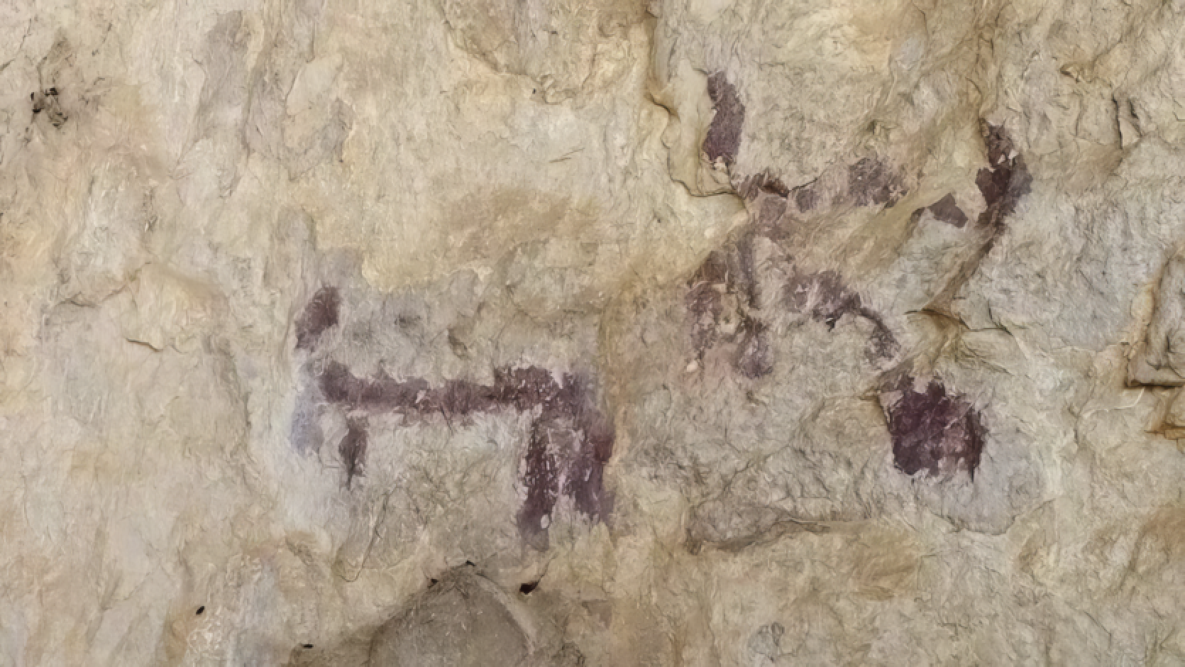 A man destroyed a 6,000-year-old cave painting for a Facebook photo