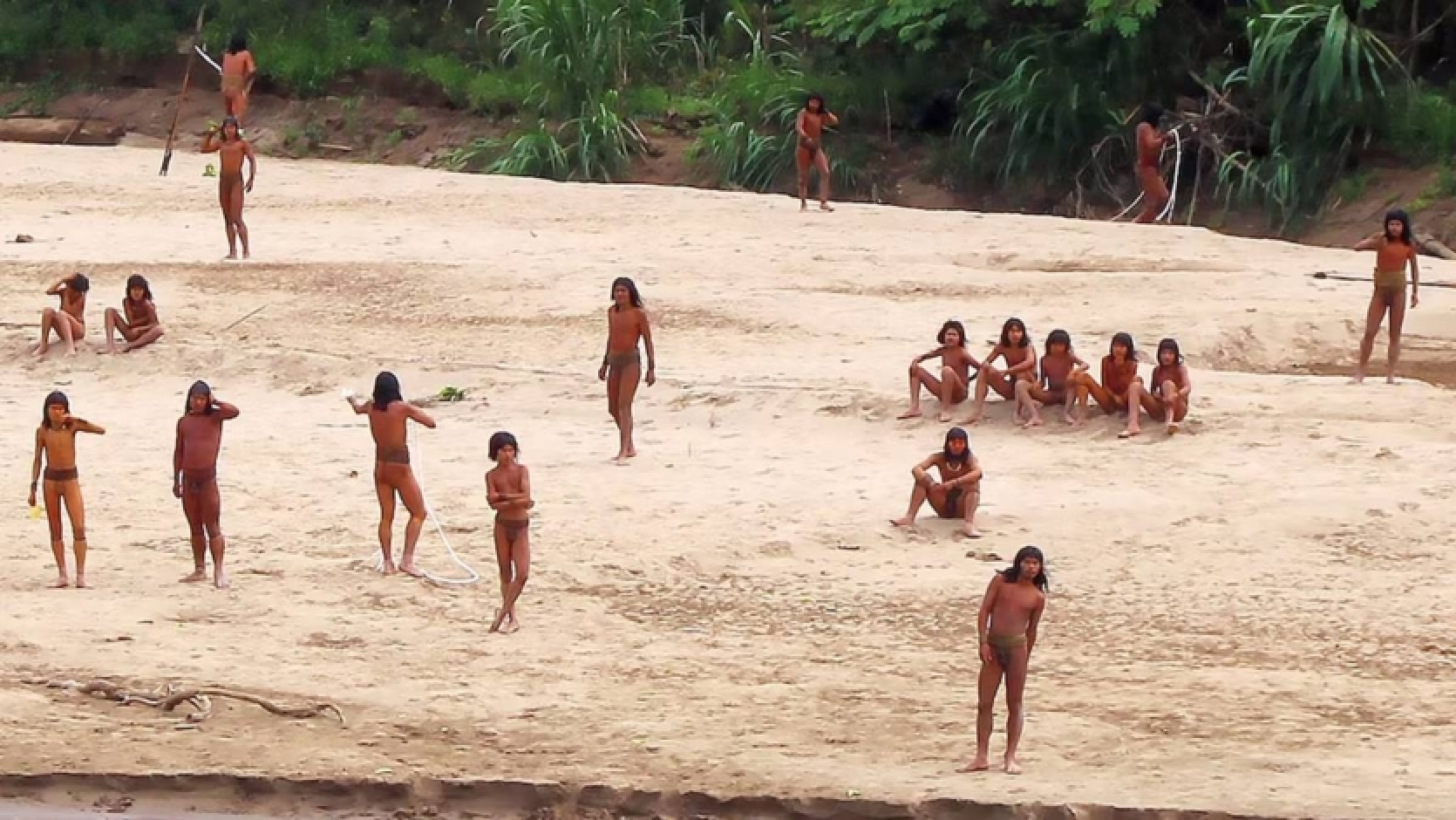 Amazon on the brink of disaster: a tribe that has had no contact with humanity has emerged from the jungle for the first time