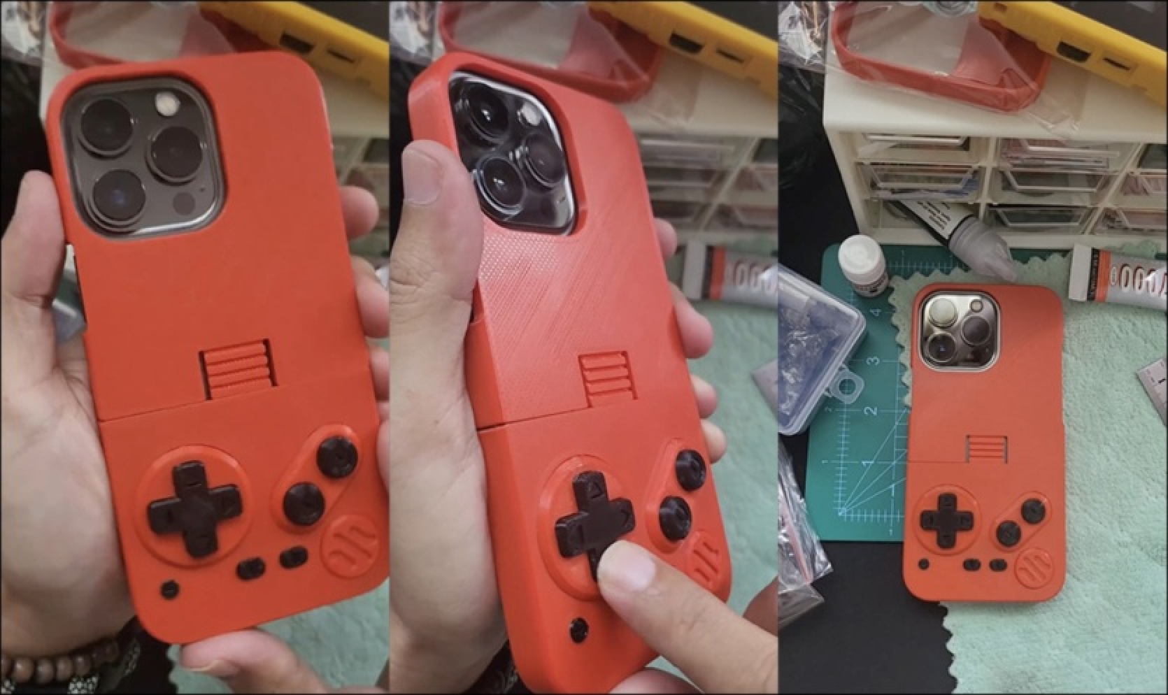 An engineer has created a case that turns an iPhone into a portable Nintendo console