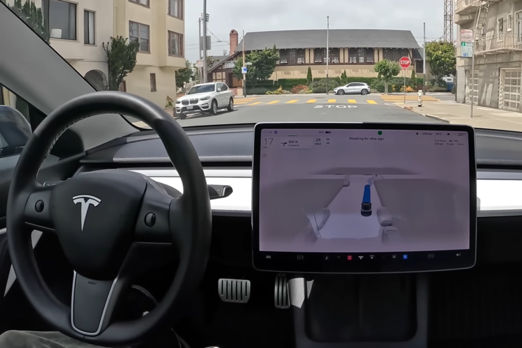 "Autonomous" Tesla Full Self-Driving requires intervention every 21km - independent testing