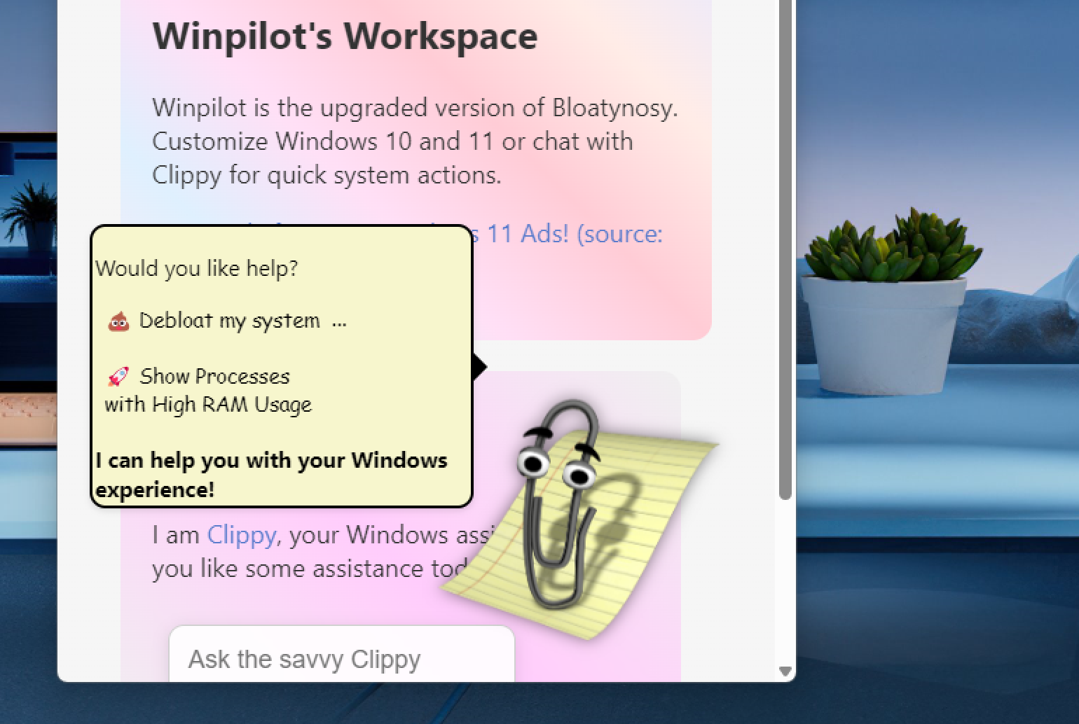 Clippy returns: paperclip assistant available in Windows 11 via third-party open source utilities