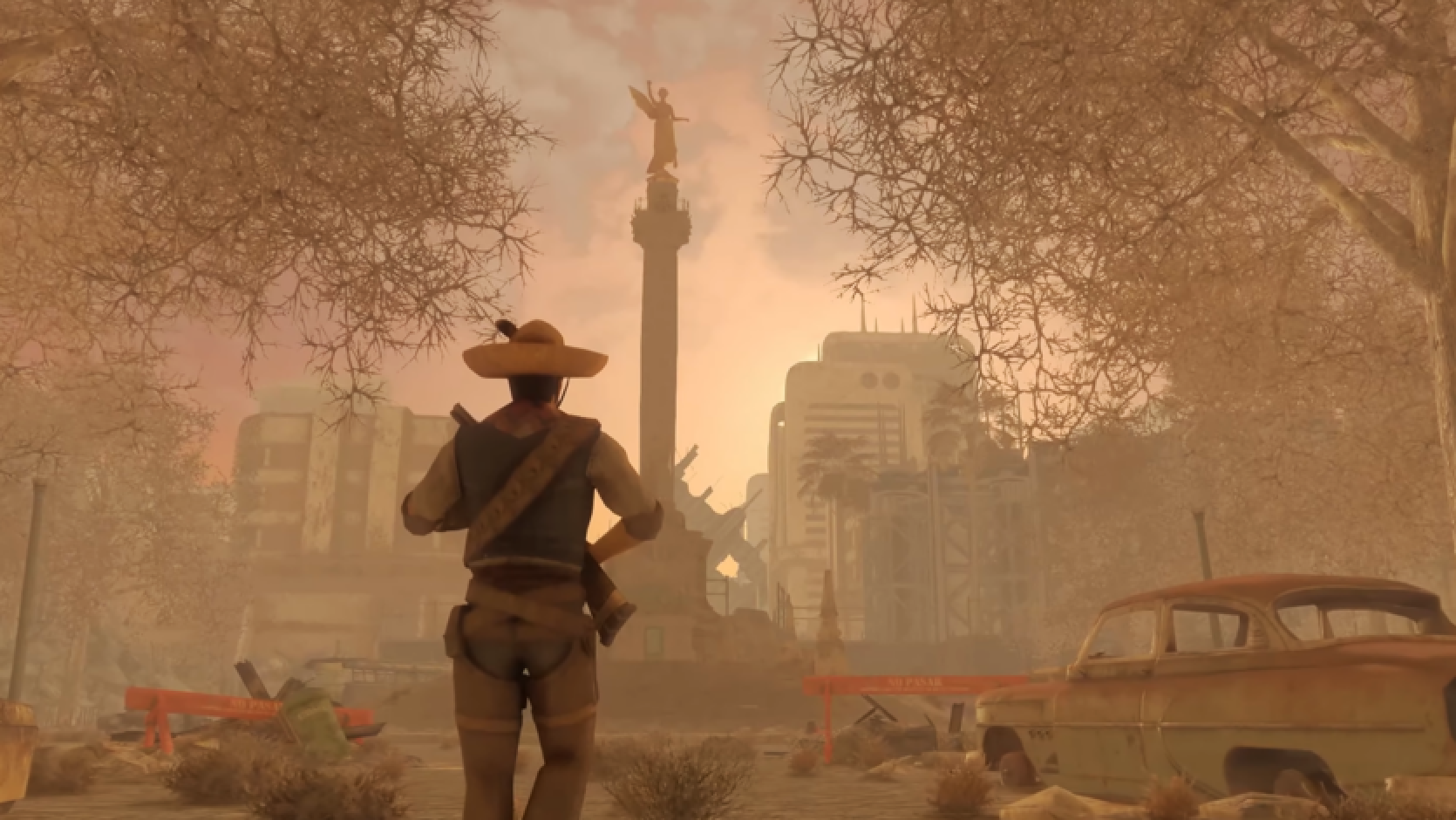 Fallout Nuevo Mexico trailer - New Vegas scale mod will get a working version next year