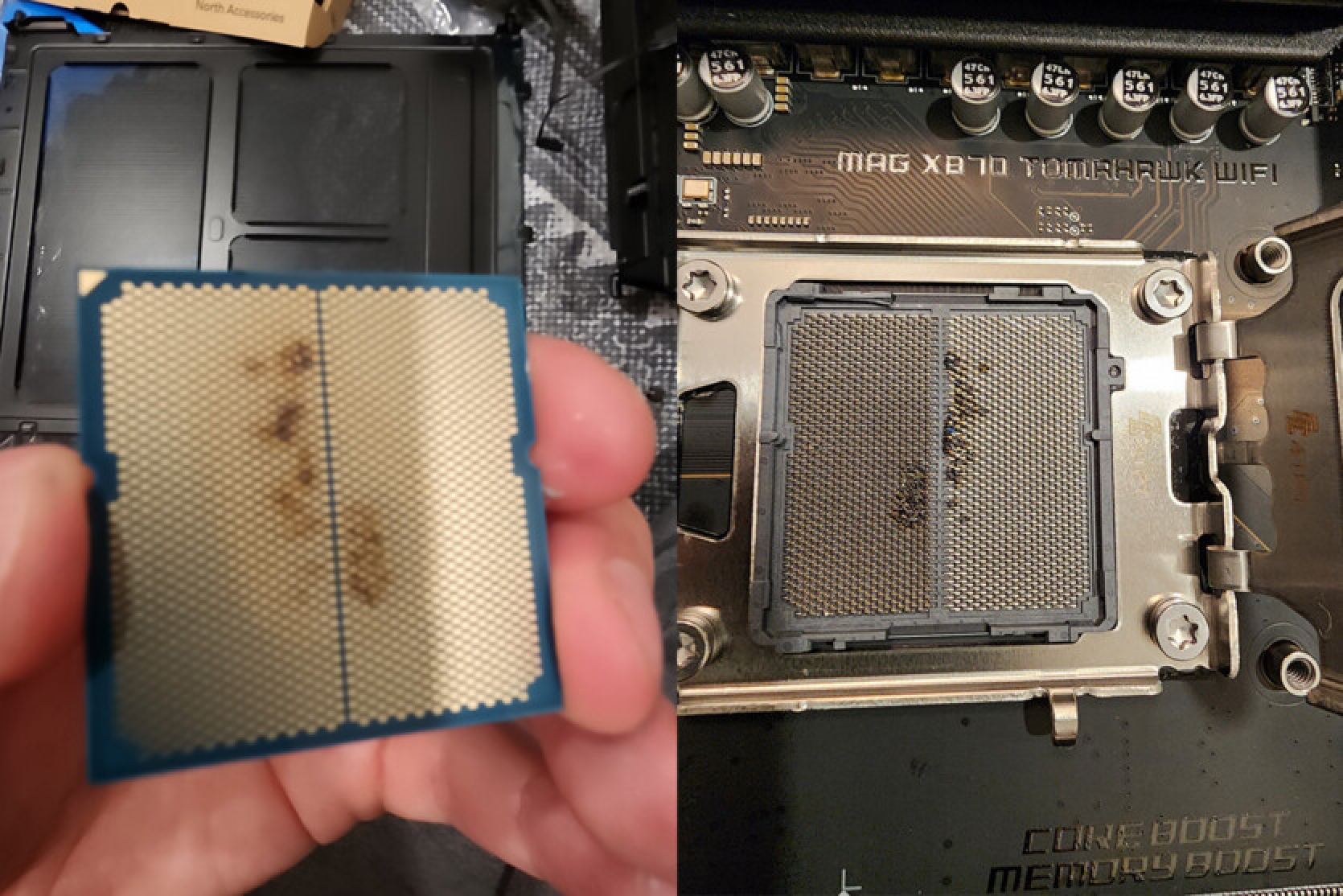 First one to go: the new AMD Ryzen 7 9800X3D burned out a user