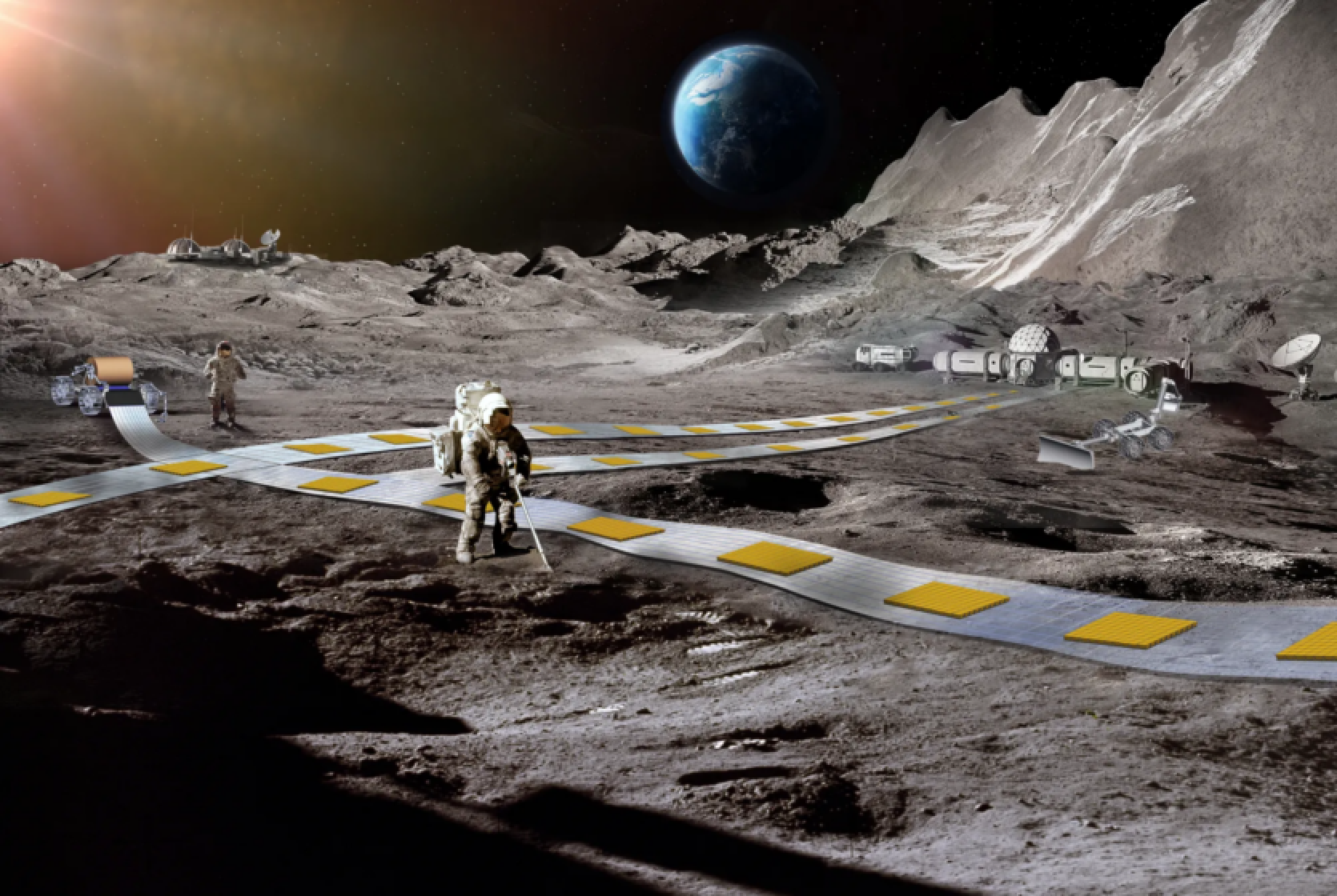 Forget Earth - NASA plans to launch a robotic maglev on the moon in the 2030s