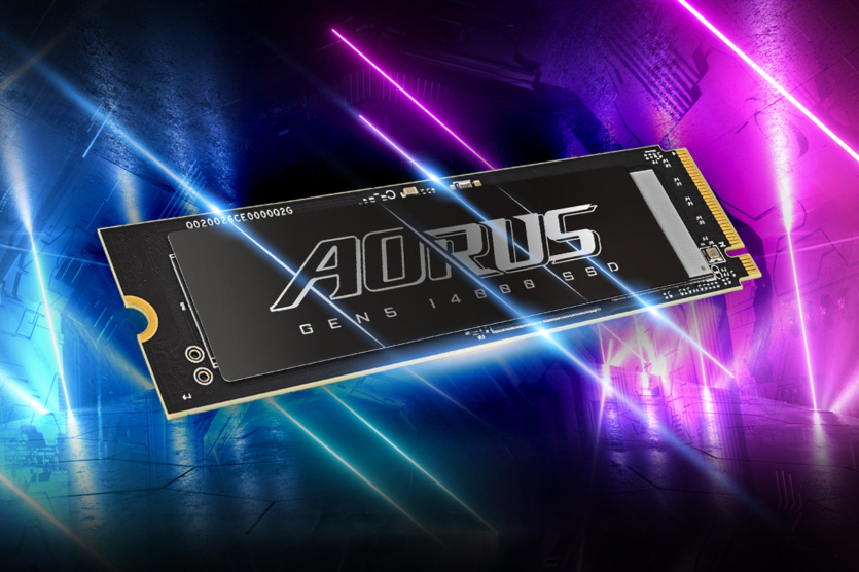 Gigabyte introduced the Aorus Gen5 14000 SSD for M.2 PCIe 5.0 - up to 14,500 MB/s, 3D-TLC NAND, integrated DDR4 cache