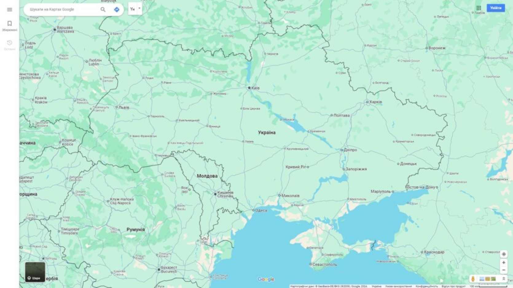 Google Maps "leaked" the location of Ukraine's military positions: reaction of the Center for Countering Disinformation