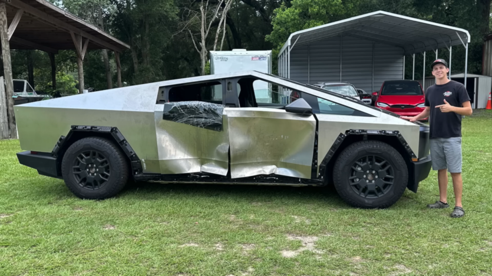 If you crash, you're done - the Tesla Cybertruck is nearly impossible to repair