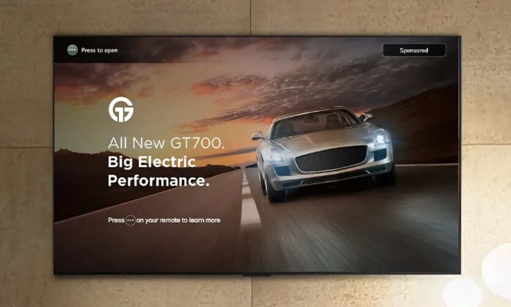 LG's new $2400 LG G4 TV shows full-screen ads in standby mode