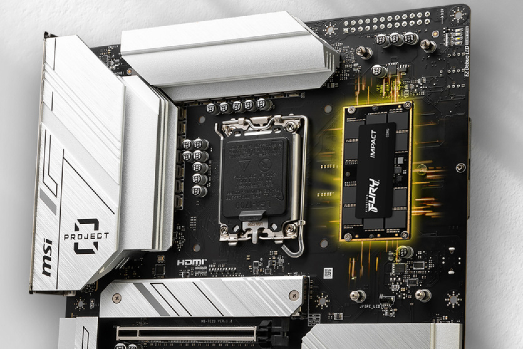 MSI announced the world's first CAMM2 memory motherboard for desktop PCs