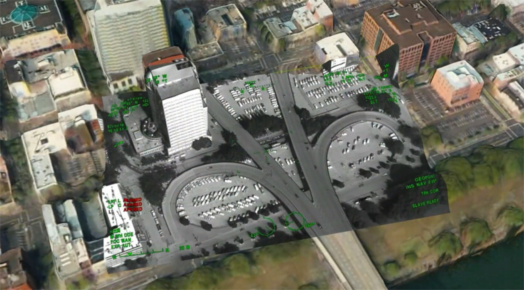 Maxar develops GPS-free navigation for drones and airplanes - sensor data compared to 3D map