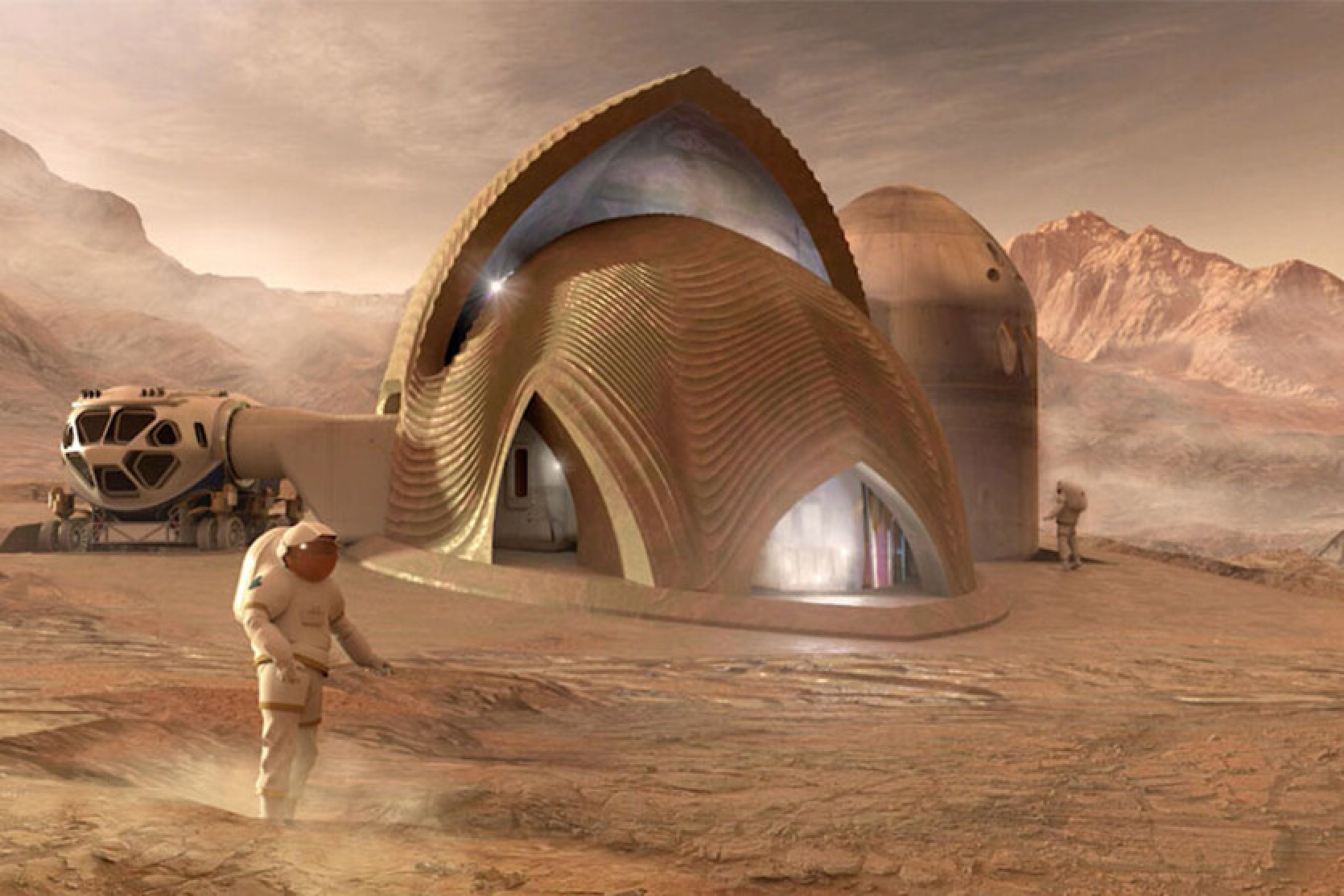 NASA wants to create Morrowind on Mars - housing will be built from mushrooms