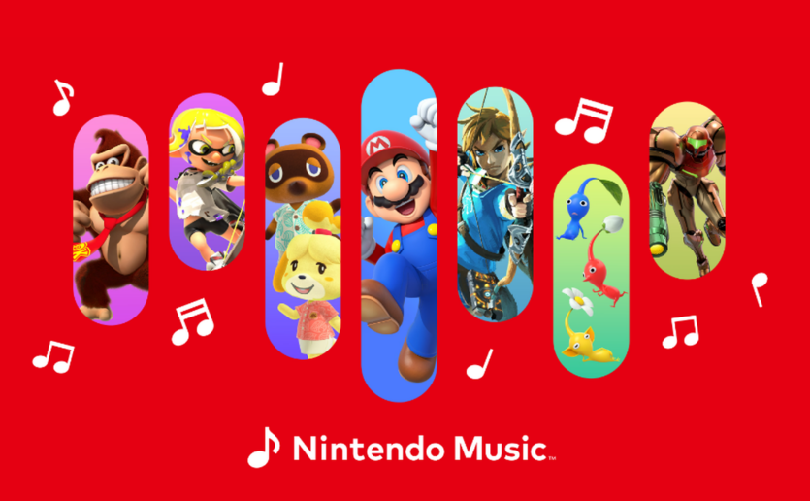 Nintendo has launched a streaming service featuring music from Mario, The Legend of Zelda and other games