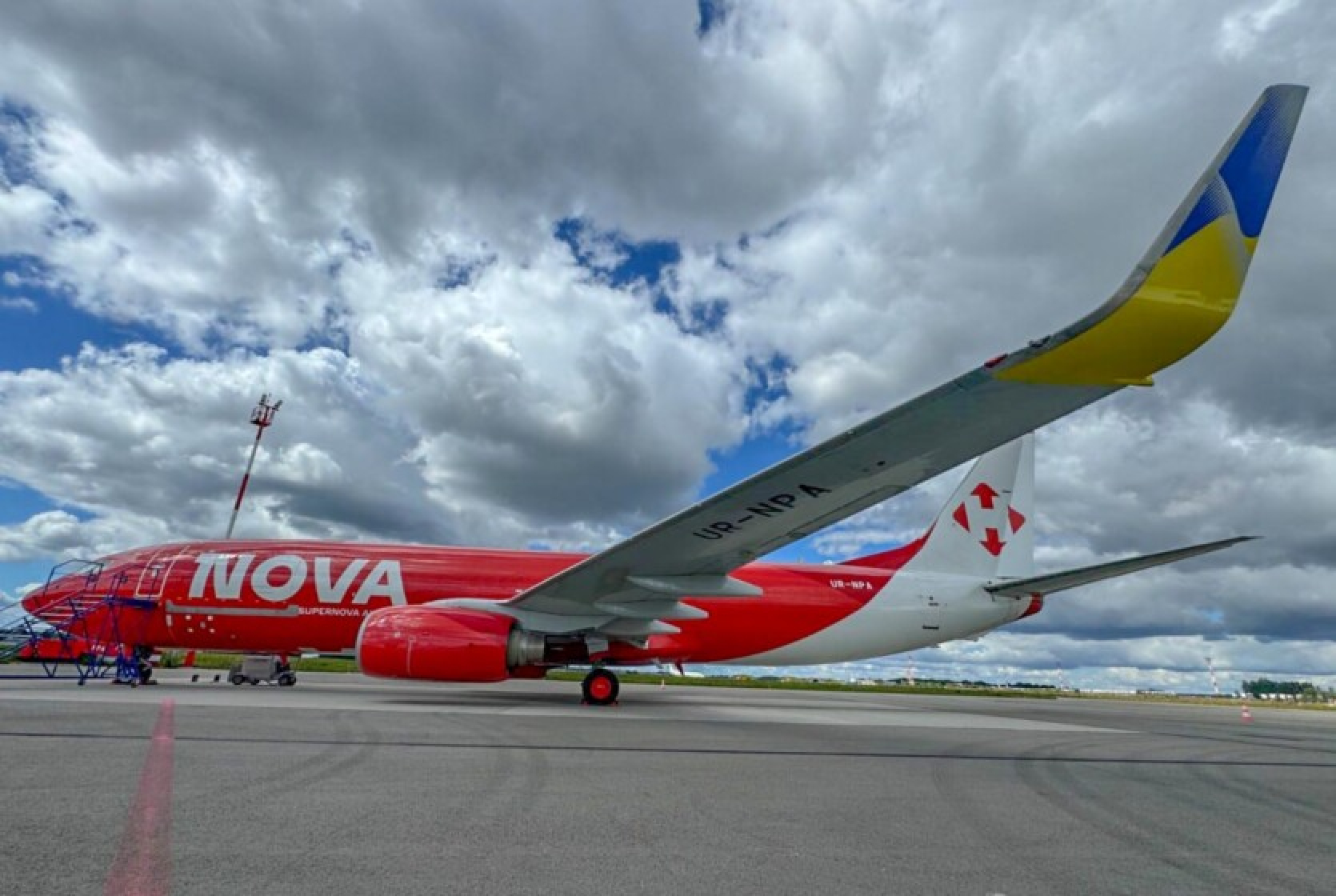 No, Nova Posta did not open the skies, but was given technical authorization to fly around Europe