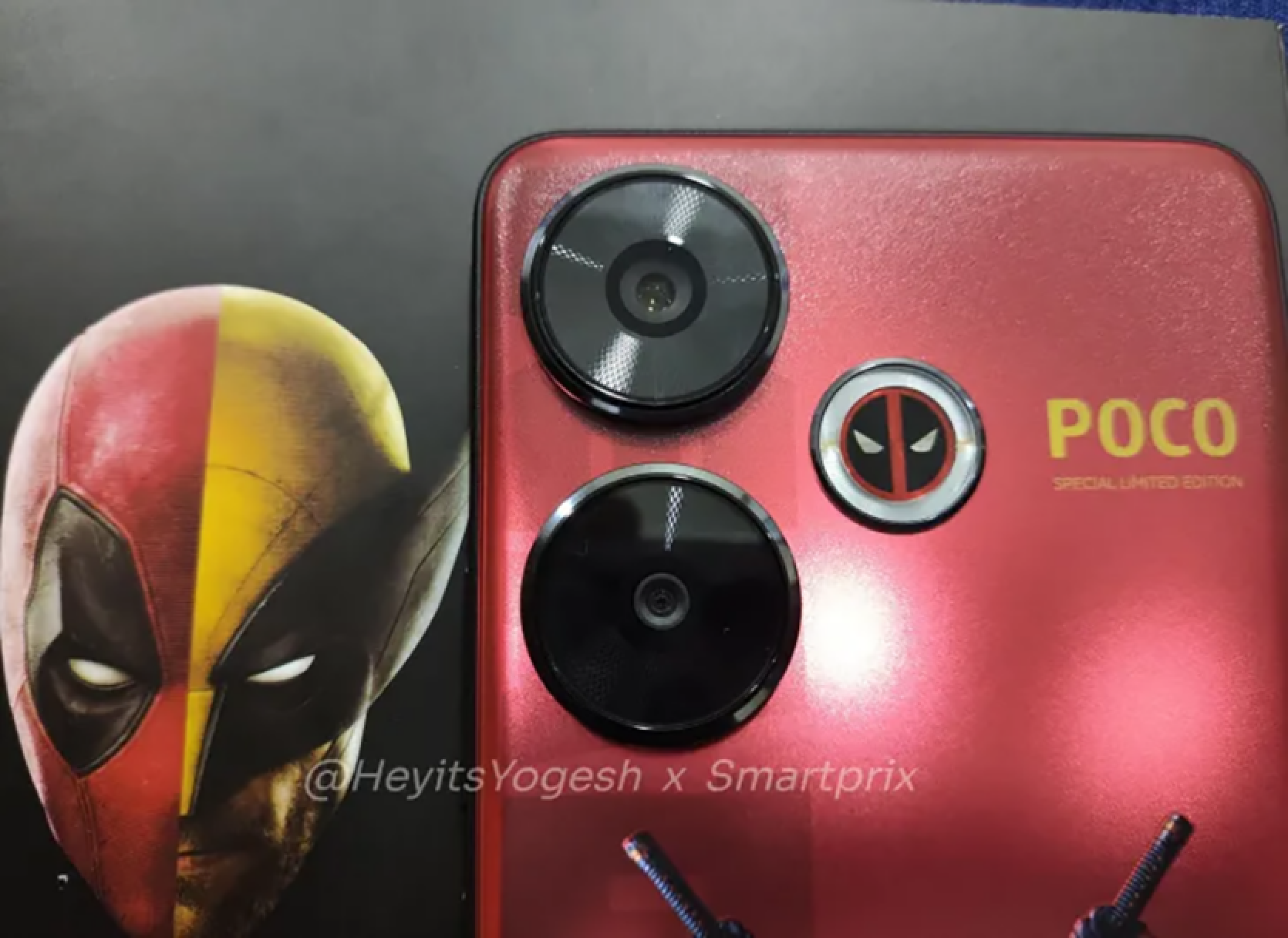 POCO has created Deadpoolophone, a limited edition smartphone for Marvel fans