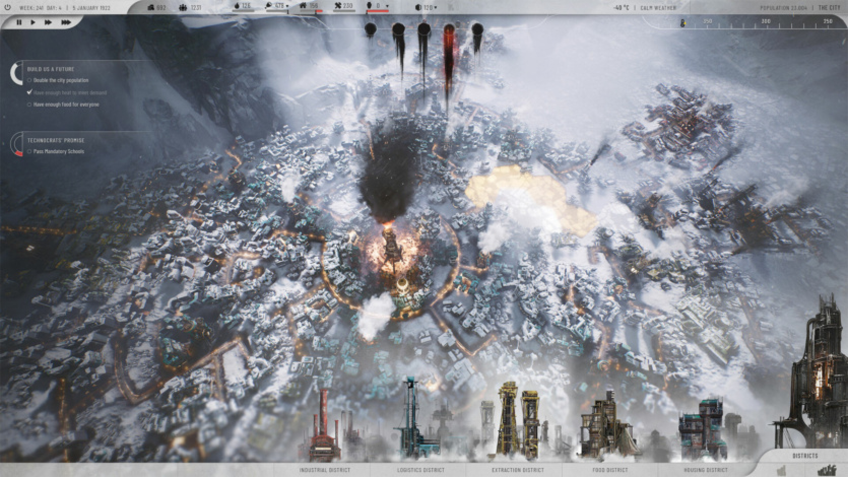 Post-apocalyptic city-building simulator Frostpunk 2 will be released on July 25th