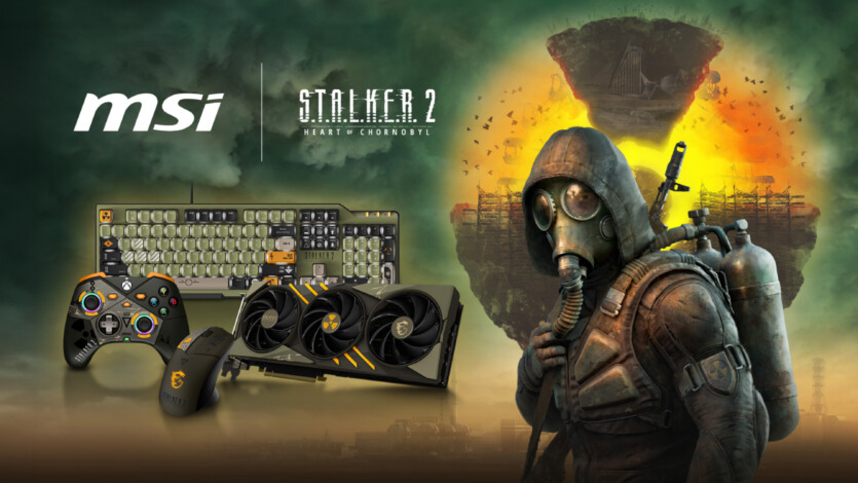 S.T.A.L.K.E.R. 2: Heart of Chornobyl - MSI released limited edition gaming devices and offers the opportunity to get the game