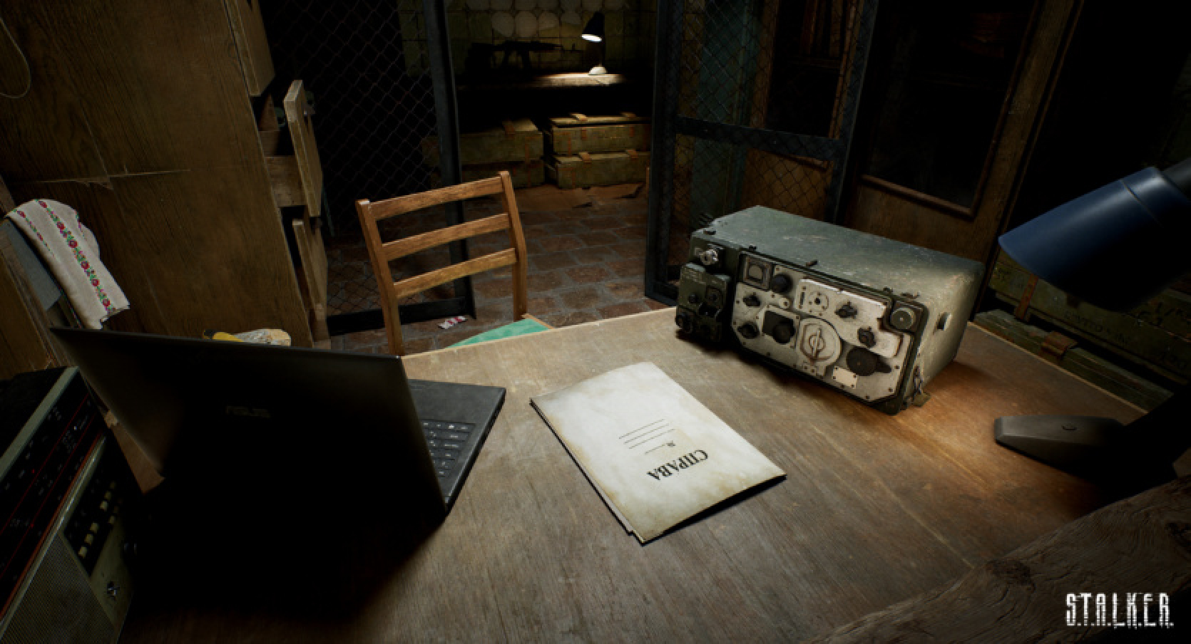 Sidorovich's bunker from S.T.A.L.K.E.R.: Shadow of Chernobyl recreated in Unreal Engine 5