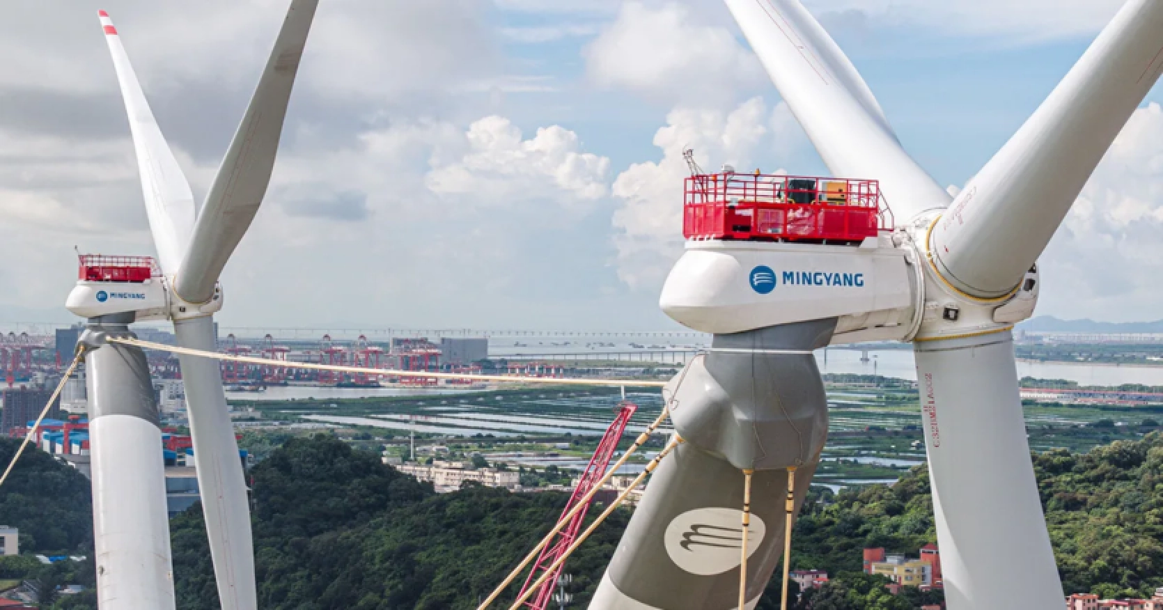 Storms against storms: China has installed the world's most powerful floating wind turbine OceanX