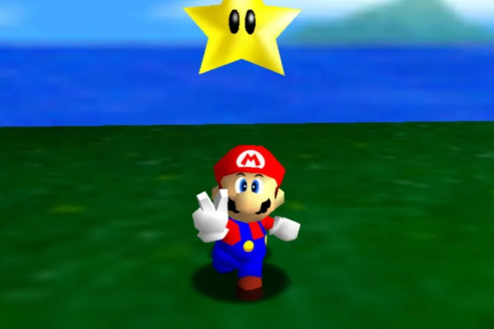 Super Mario 64 went by without pressing the A button to jump - this was considered absolutely impossible