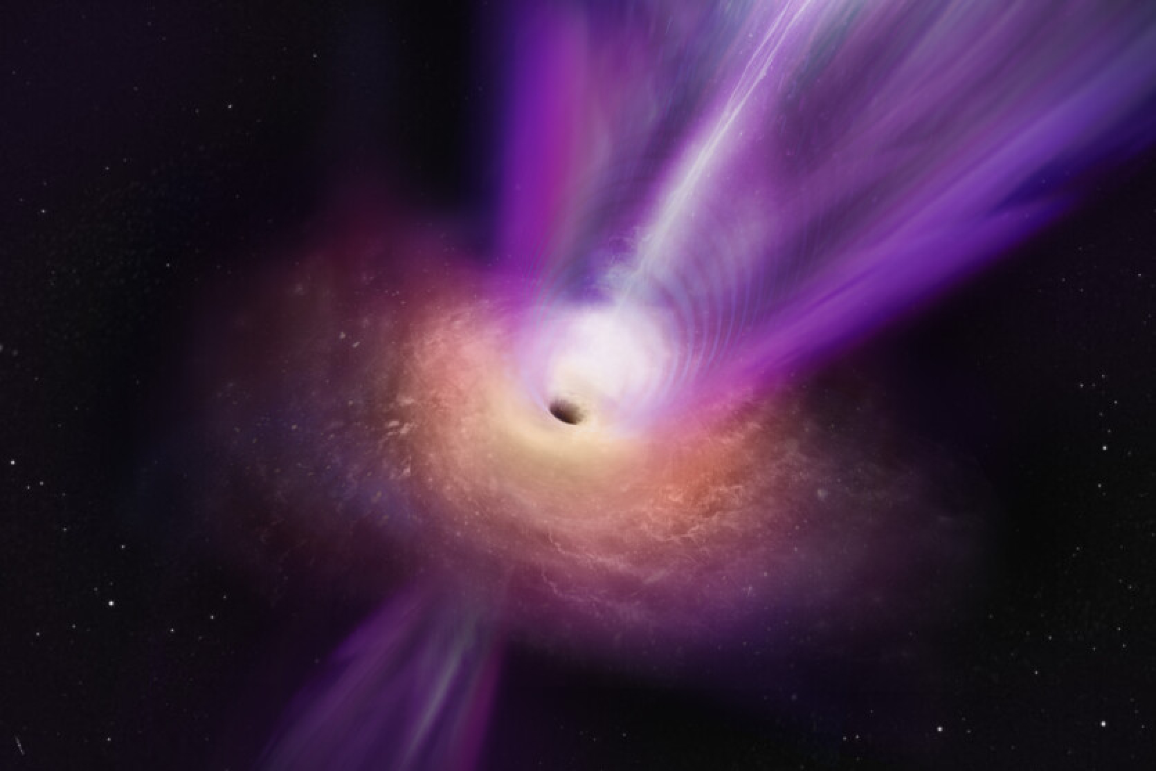 The James Webb telescope has revealed how a hungry black hole is "devouring" its own galaxy