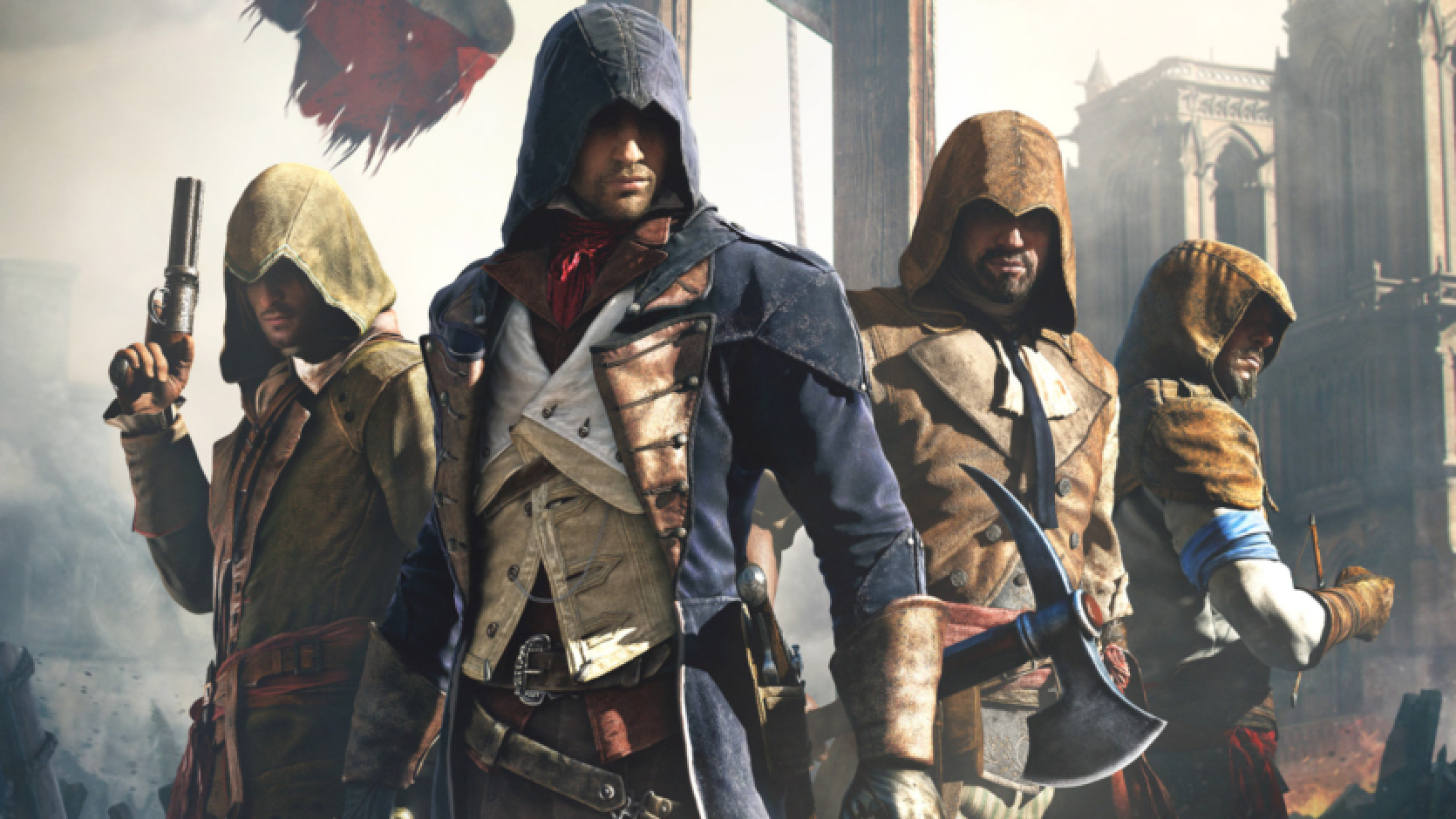 The hooded parkourist at the opening of the 2024 Olympics turned out to be a reference to the Assassin's Creed Unity game