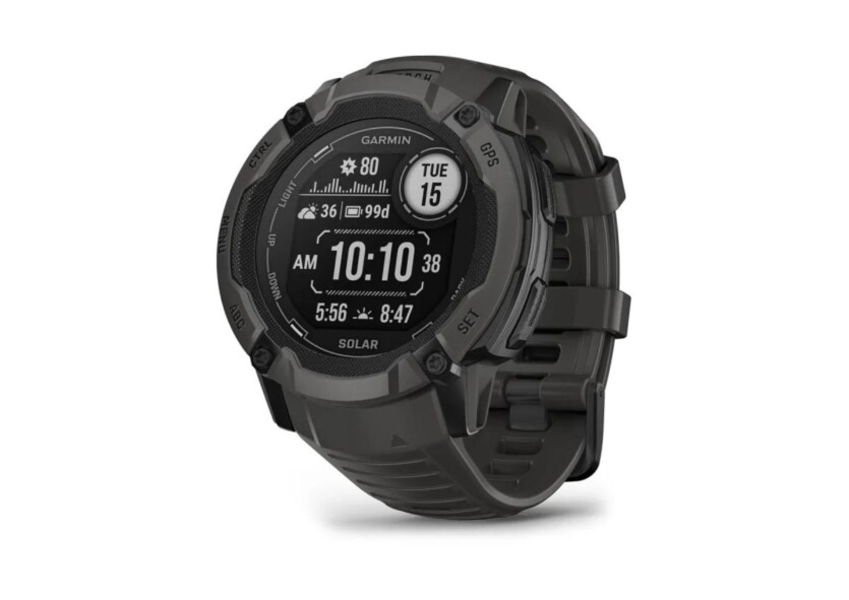 The new Garmin Instinct 3 smartwatch will support solar charging