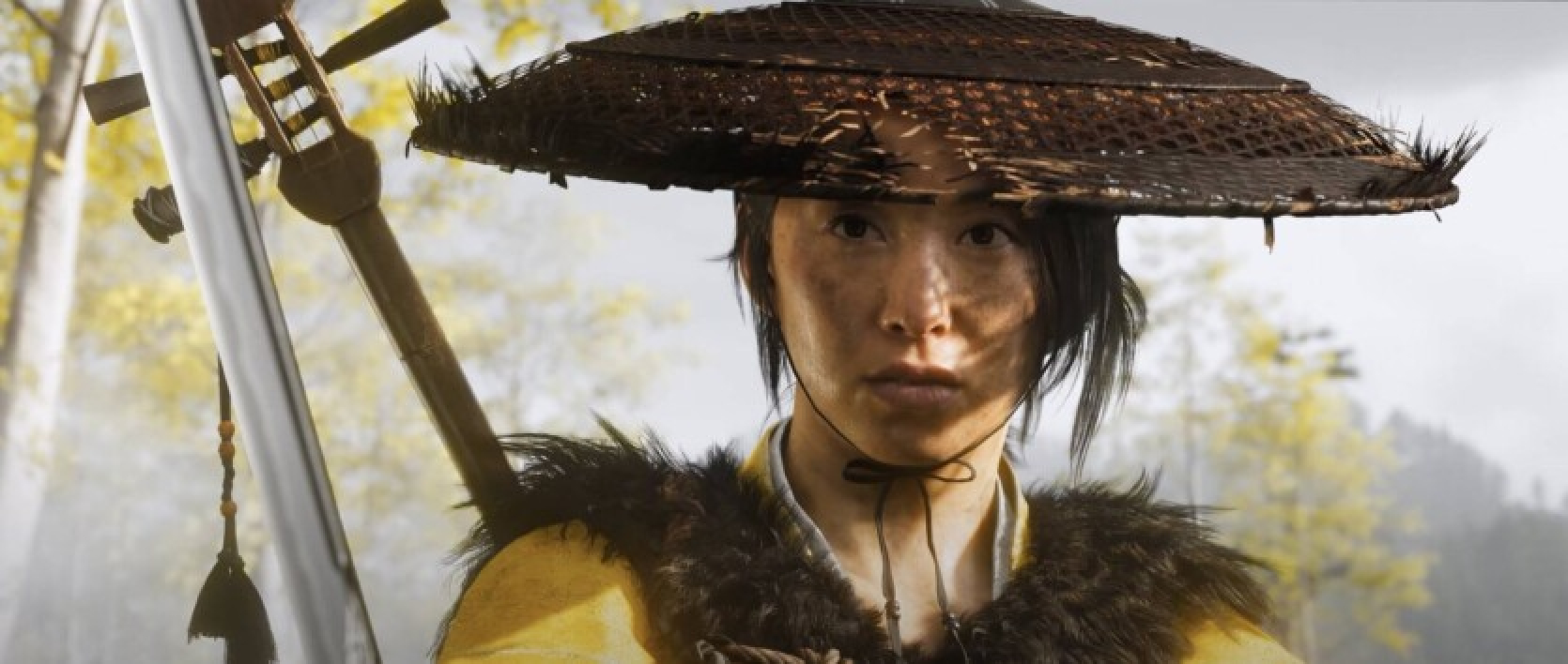 Trailer of Ghost of Yotei, a sequel to Ghost of Tsushima with a female protagonist